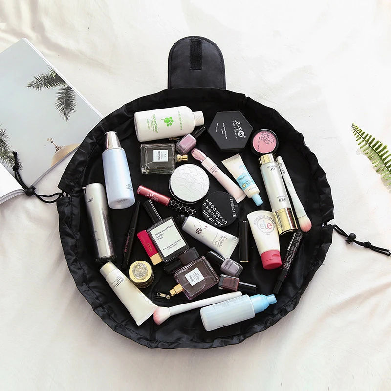 Women Drawstring Cosmetic Bag  - Beauty Makeup Women review and price
